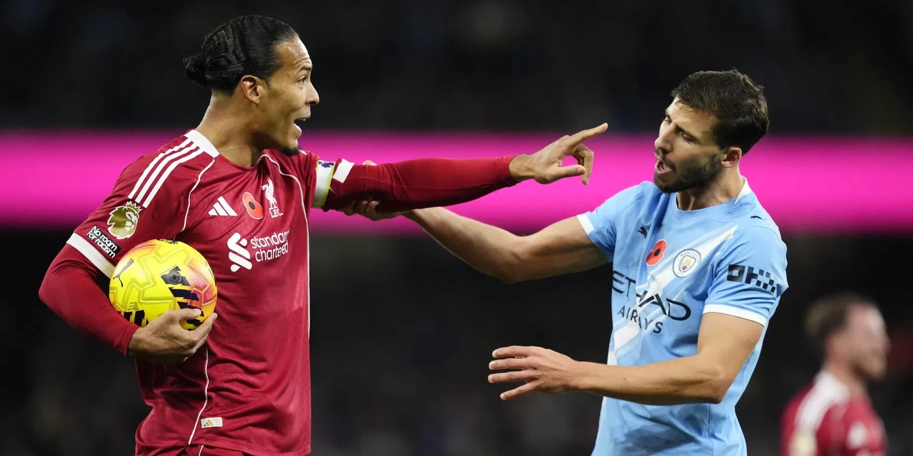 การแข่งขัน แมนฯ ซิตี้ 3-0 ลิเวอร์พูล