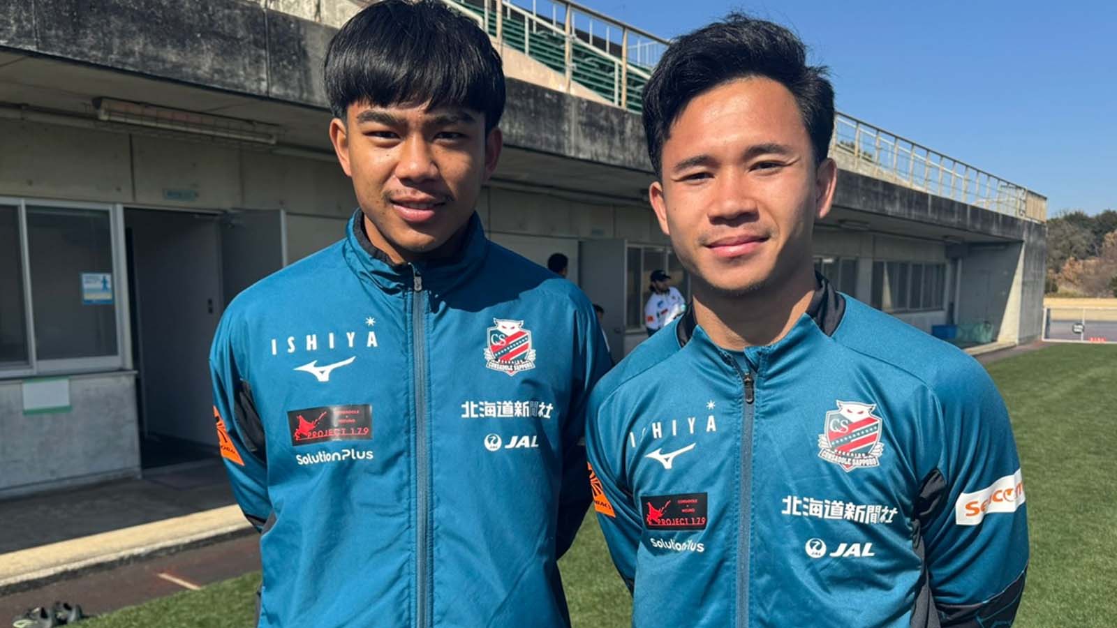  เปา-ธีรภัทร เช็กอินญี่ปุ่นซ้อมมื้อแรกกับซัปโปโร สุภโชคต้อนรับ