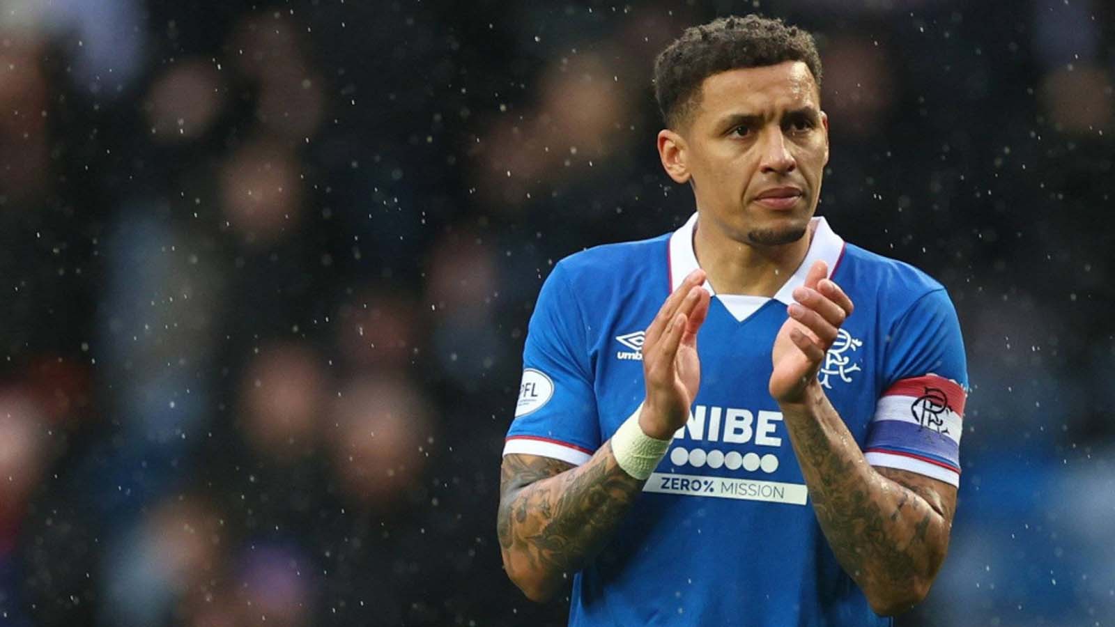  สถิติเส้นทางอาชีพของเจมส์ ทาเวอร์เนียร์กับเรนเจอร์ส ในขณะที่กองหลังระดับตำนานกล่าวคำอำลาอย่างสุดซึ้ง